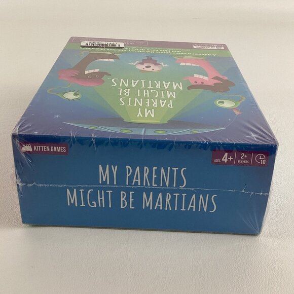 My Parents Might Be Martians Guessing Game 2022 Exploding Kittens Family Night - Picture 5 of 6